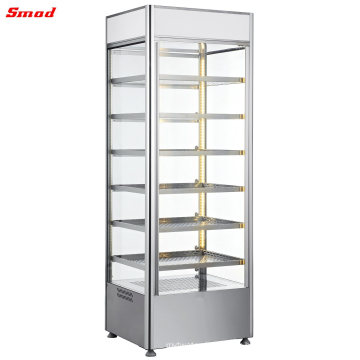 Stainless Steel Food Warmer Display Showcase for Restaurants